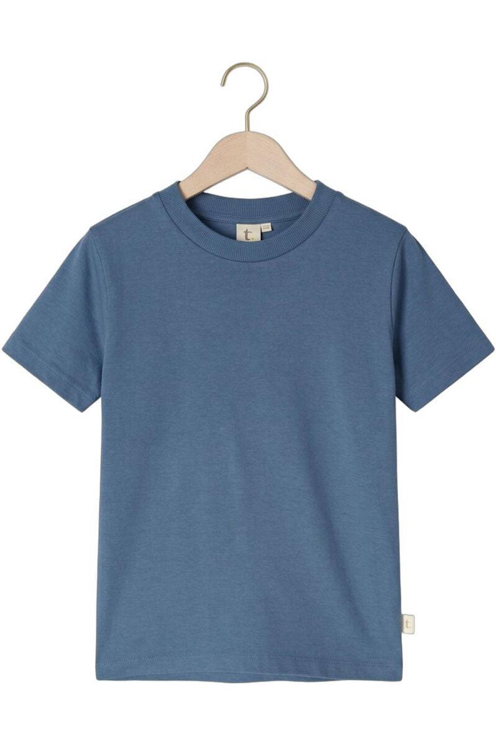 Ton & Ton Polo's & T-shirts Thijn T Blauw