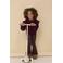 Ton & Ton Broeken Teddy Bordeaux