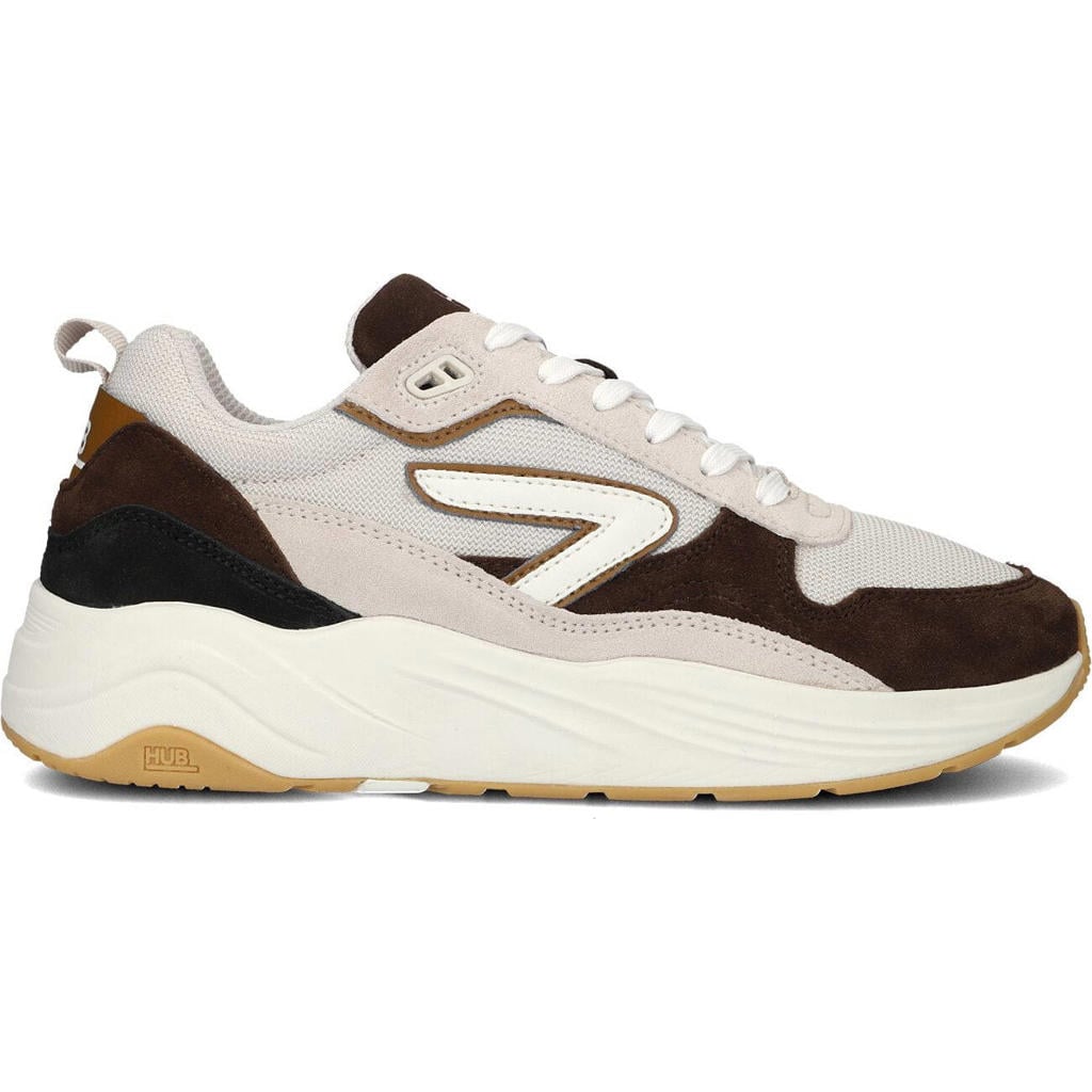 HUB Sneakers Glide Bruin