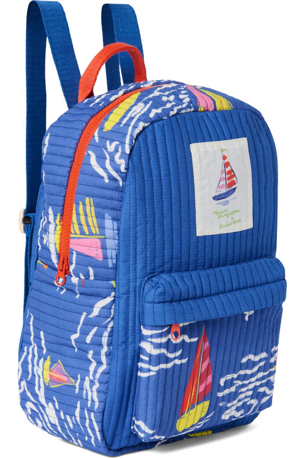 Studio Noos Rugtassen Midi Backpack Blauw - One size