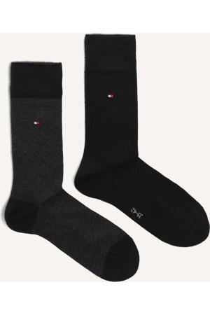 Sokken Th Men Sock 2p Birdseye Zwart