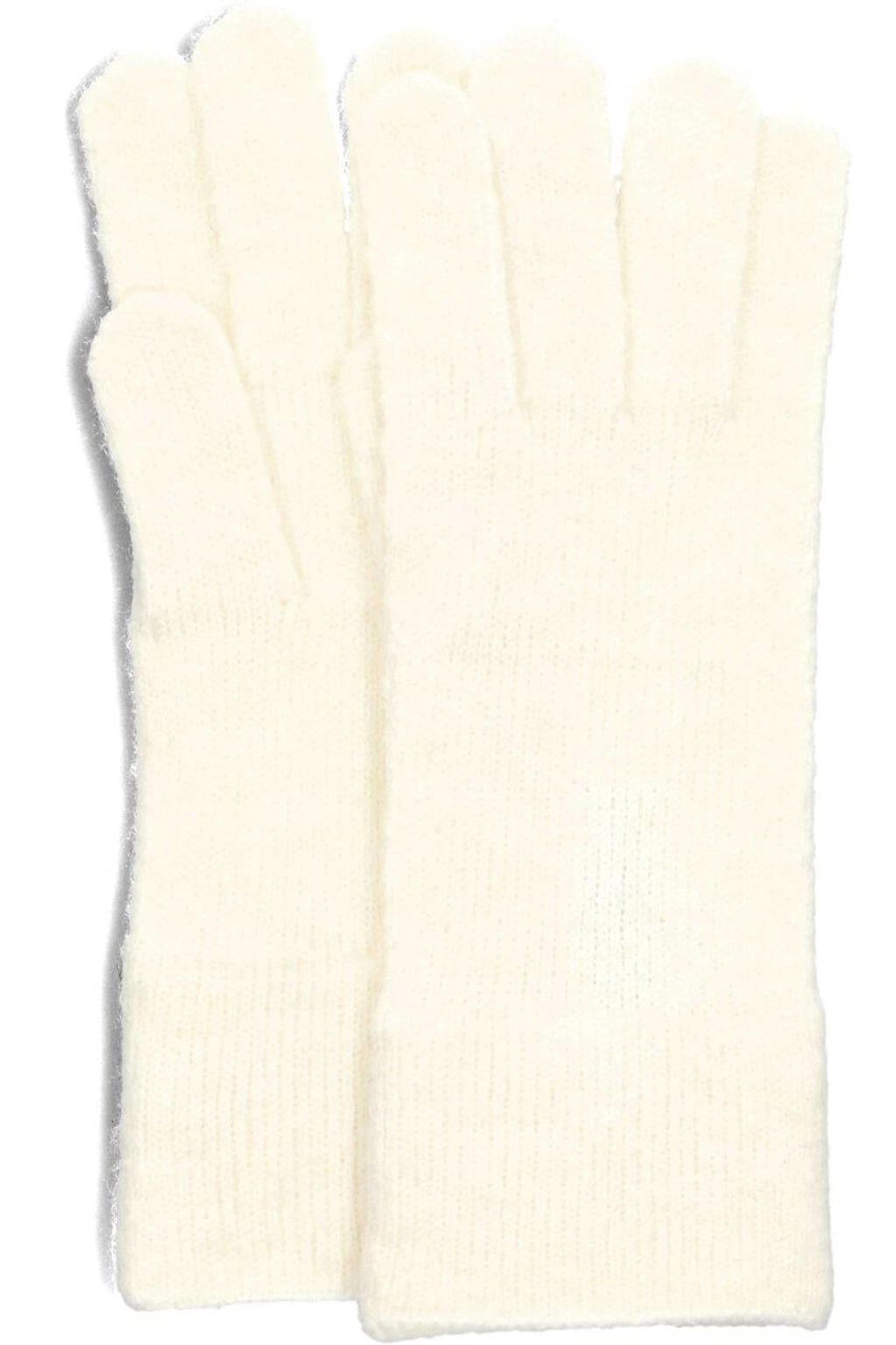 Liu Jo Handschoenen Guanti Logo Lurex Wit - One size