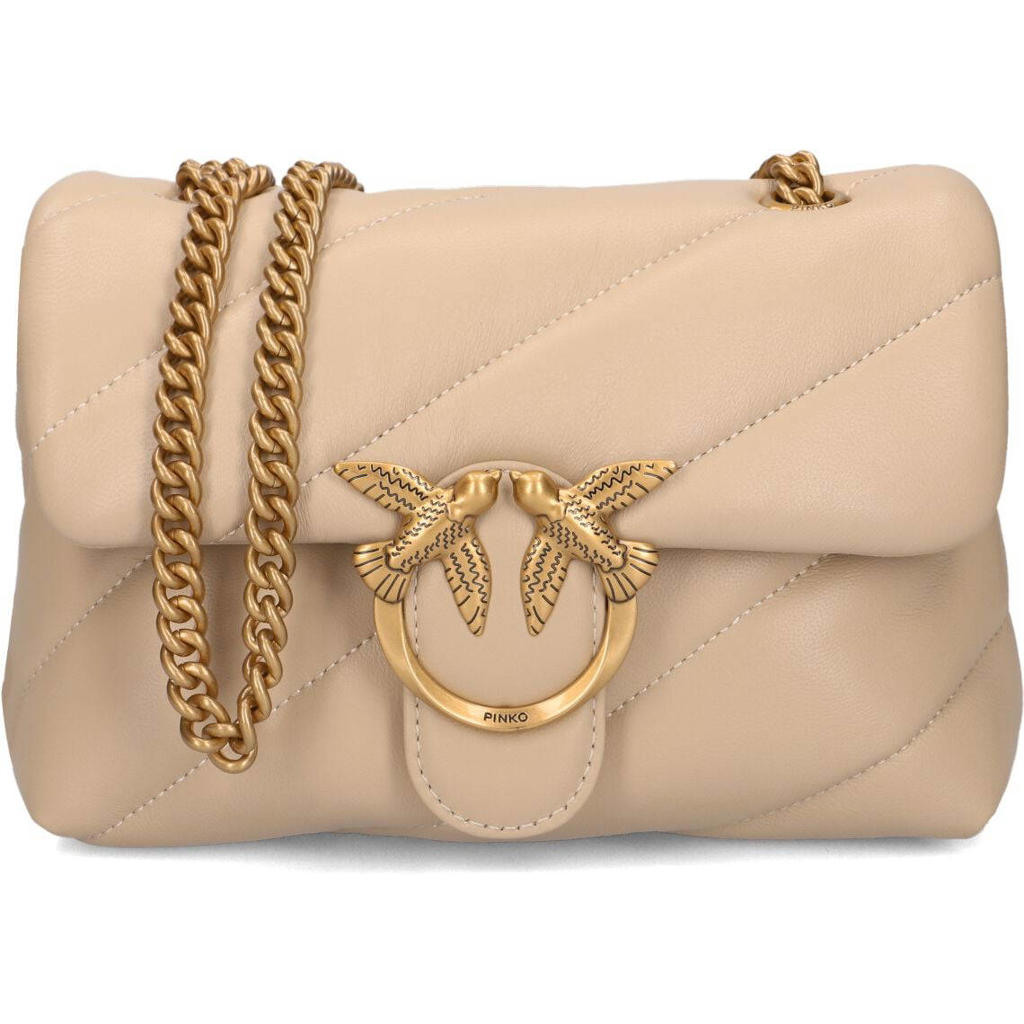 Pinko Schoudertassen Love Puff Mini Creme - One size
