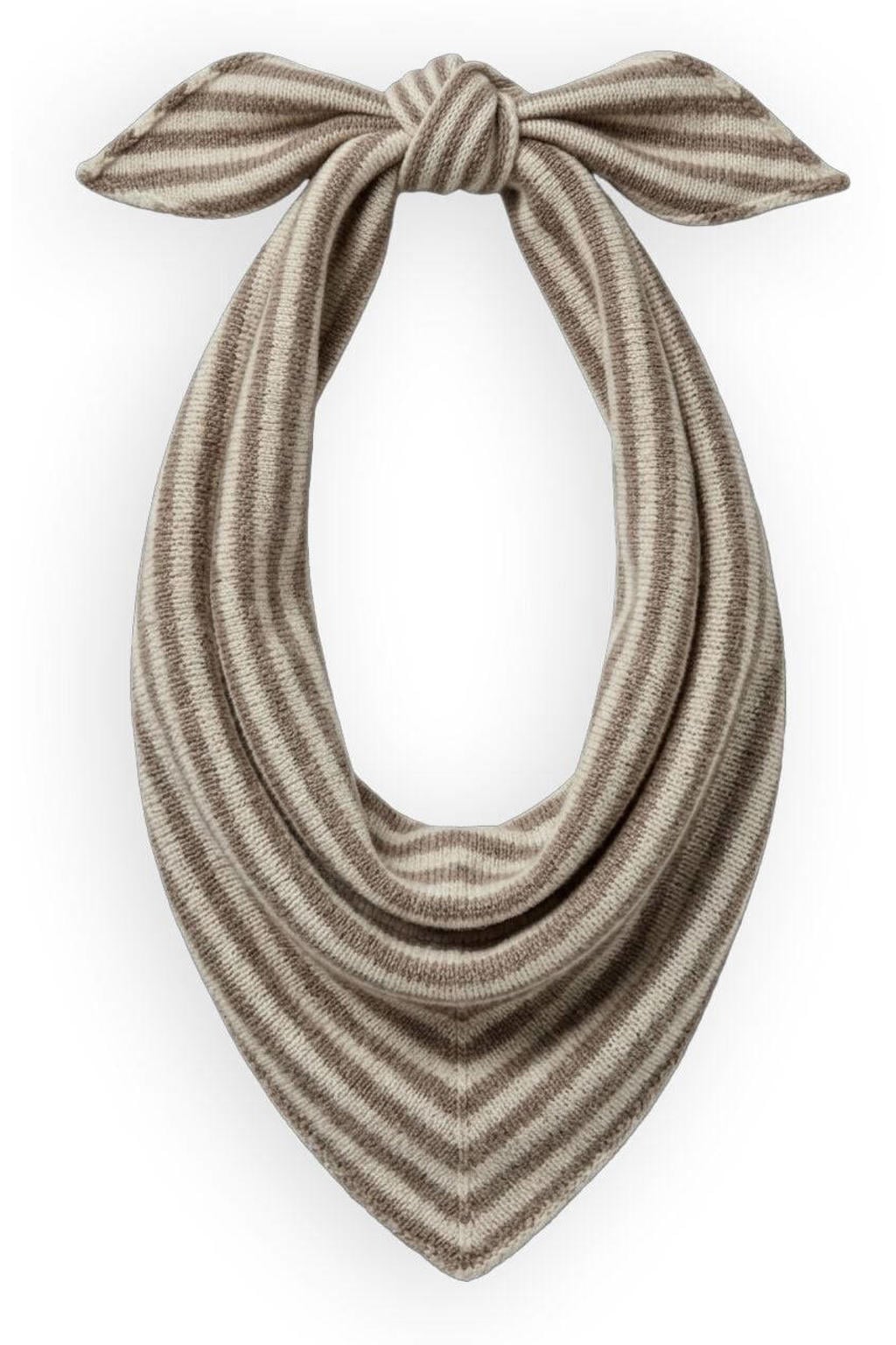 Notre-V Sjaals Kaia Stripe Taupe - One size