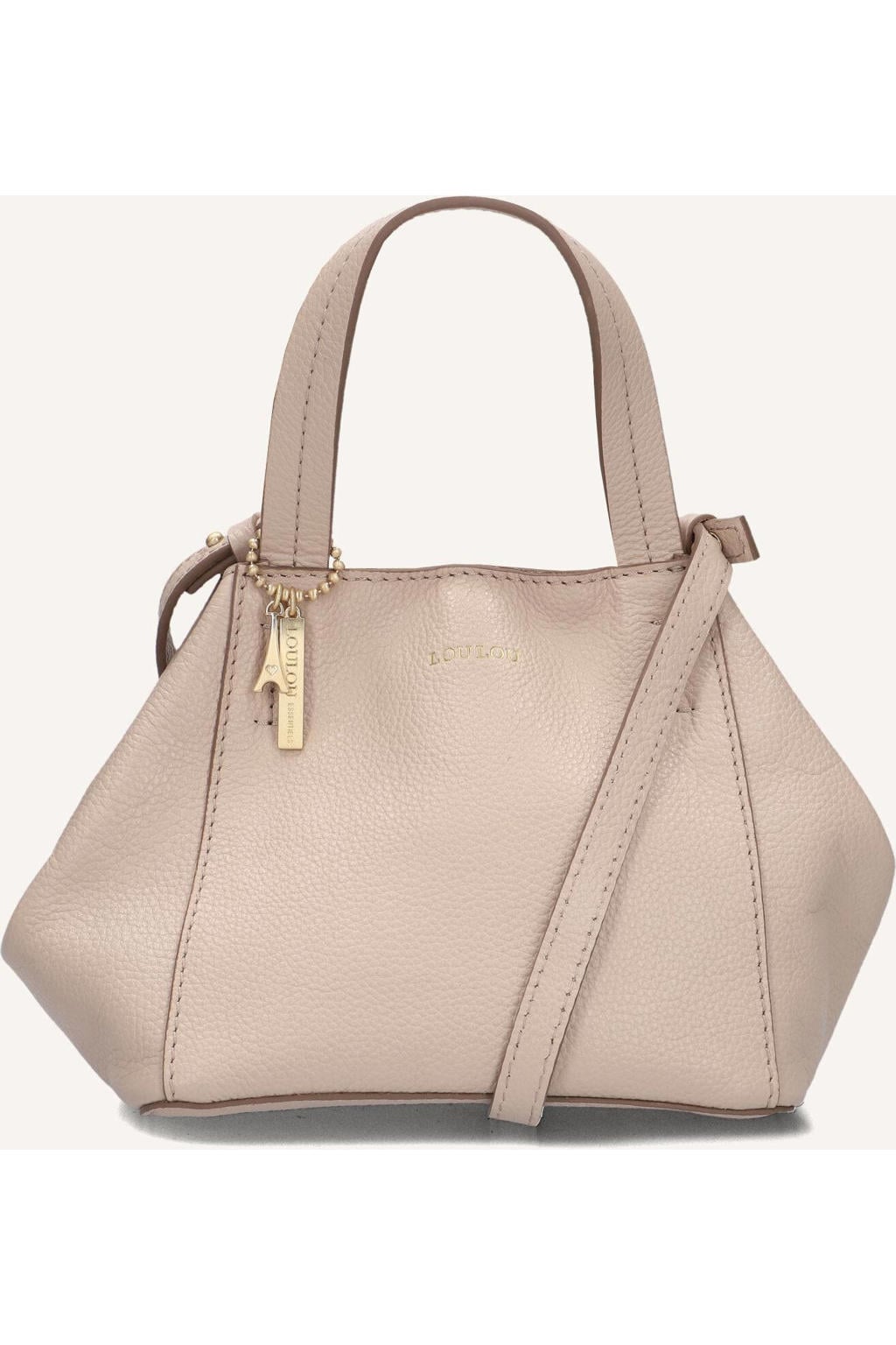 Loulou Essentiels Handtassen Elodie Creme