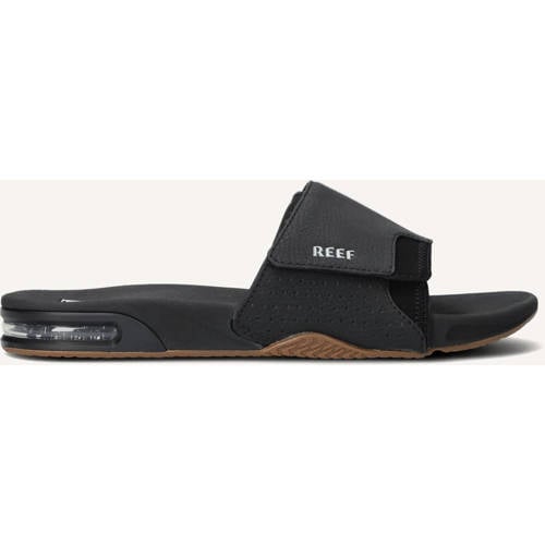 Reef Slippers Fanning Slide Zwart