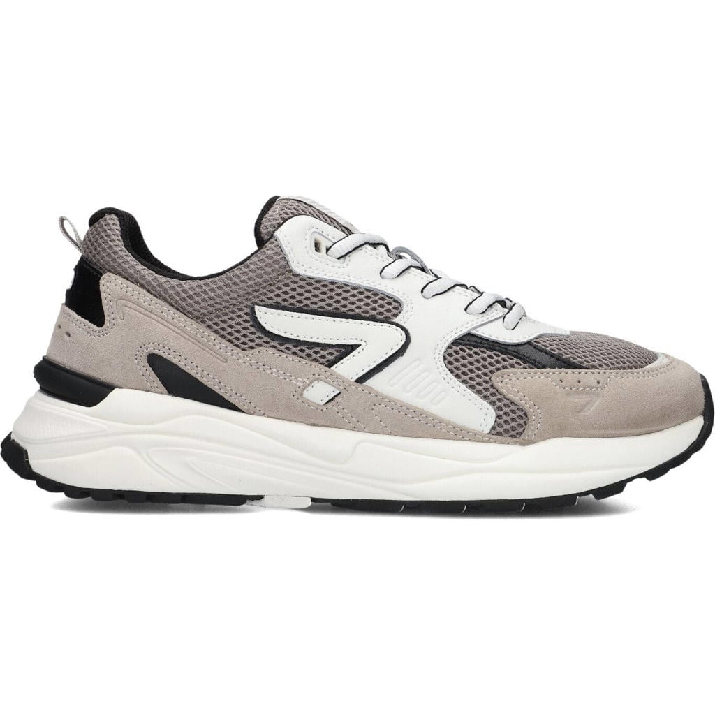HUB Sneakers Grid Taupe
