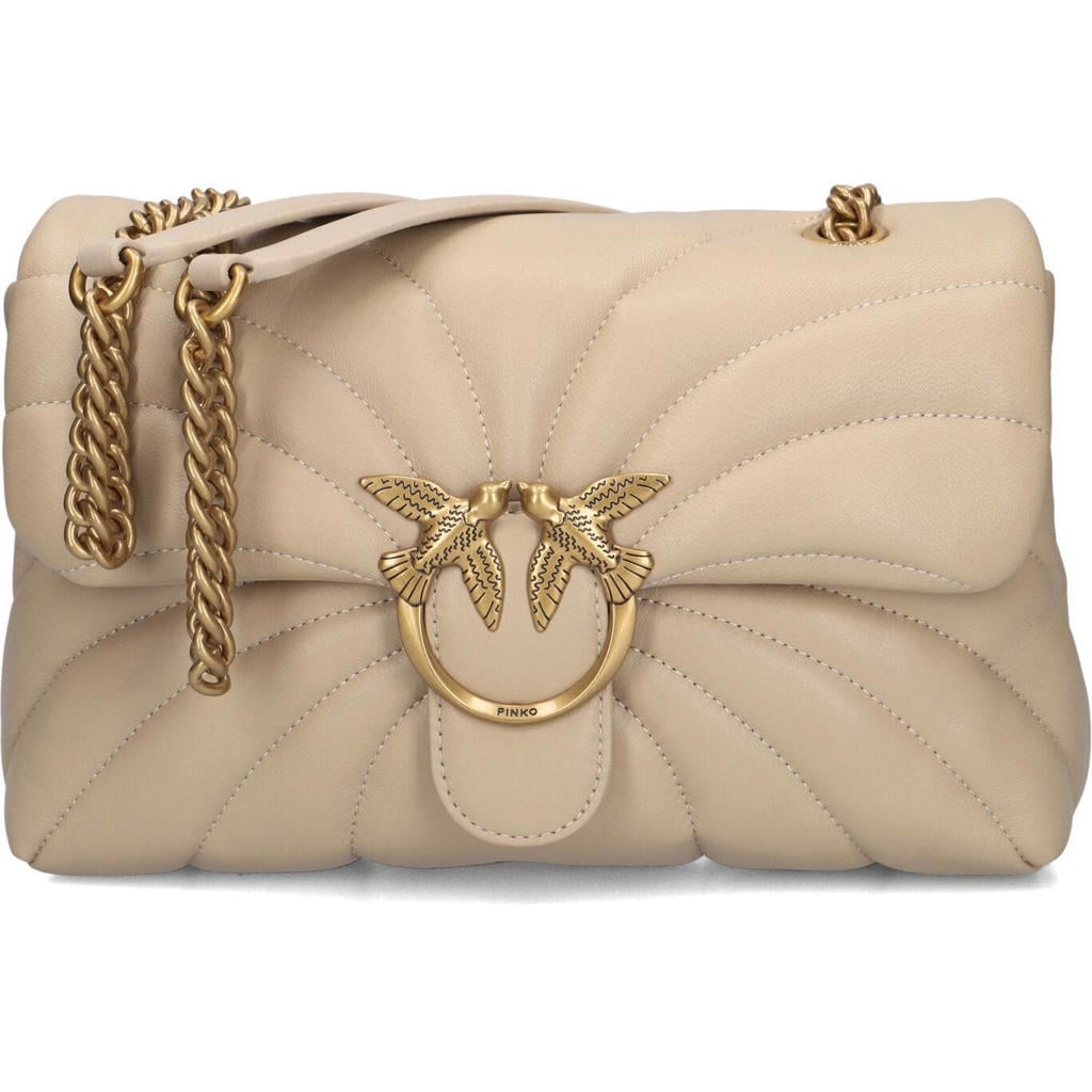 Pinko Schoudertassen Love Puff Classic Ecru - One size