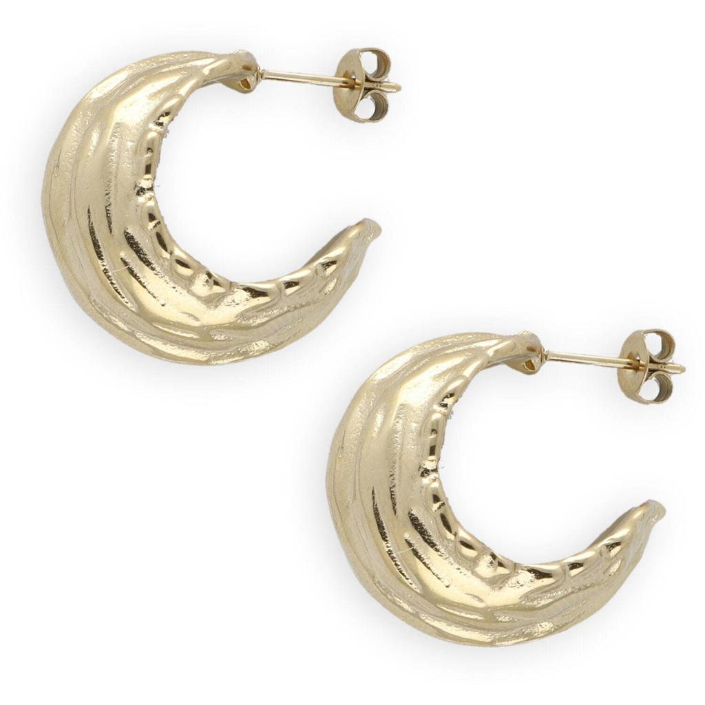 Notre-V Sieraden Earring#9 Goudkleurig - One size