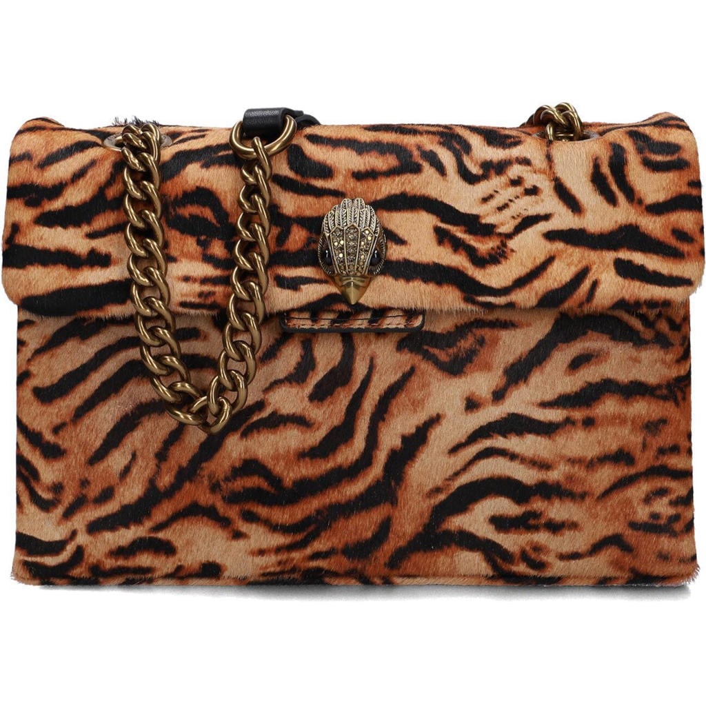 Kurt Geiger Schoudertassen Leather Kensington Bag Bruin - One size