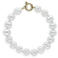 Notre-V Sieraden Bracelet Pearls Goudkleurig - One size