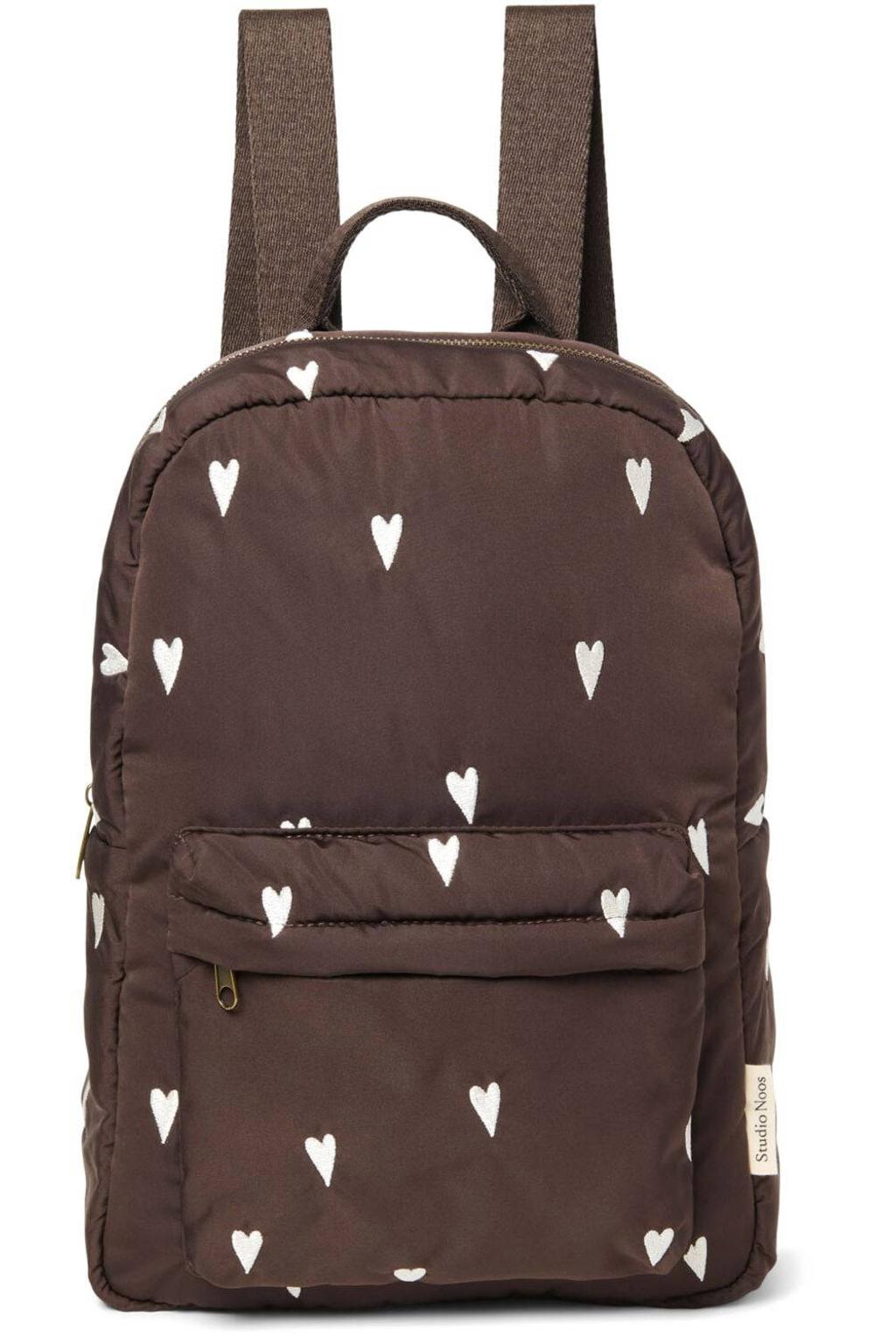 Studio Noos Rugtassen Puffy Midi Backpack Bruin - One size