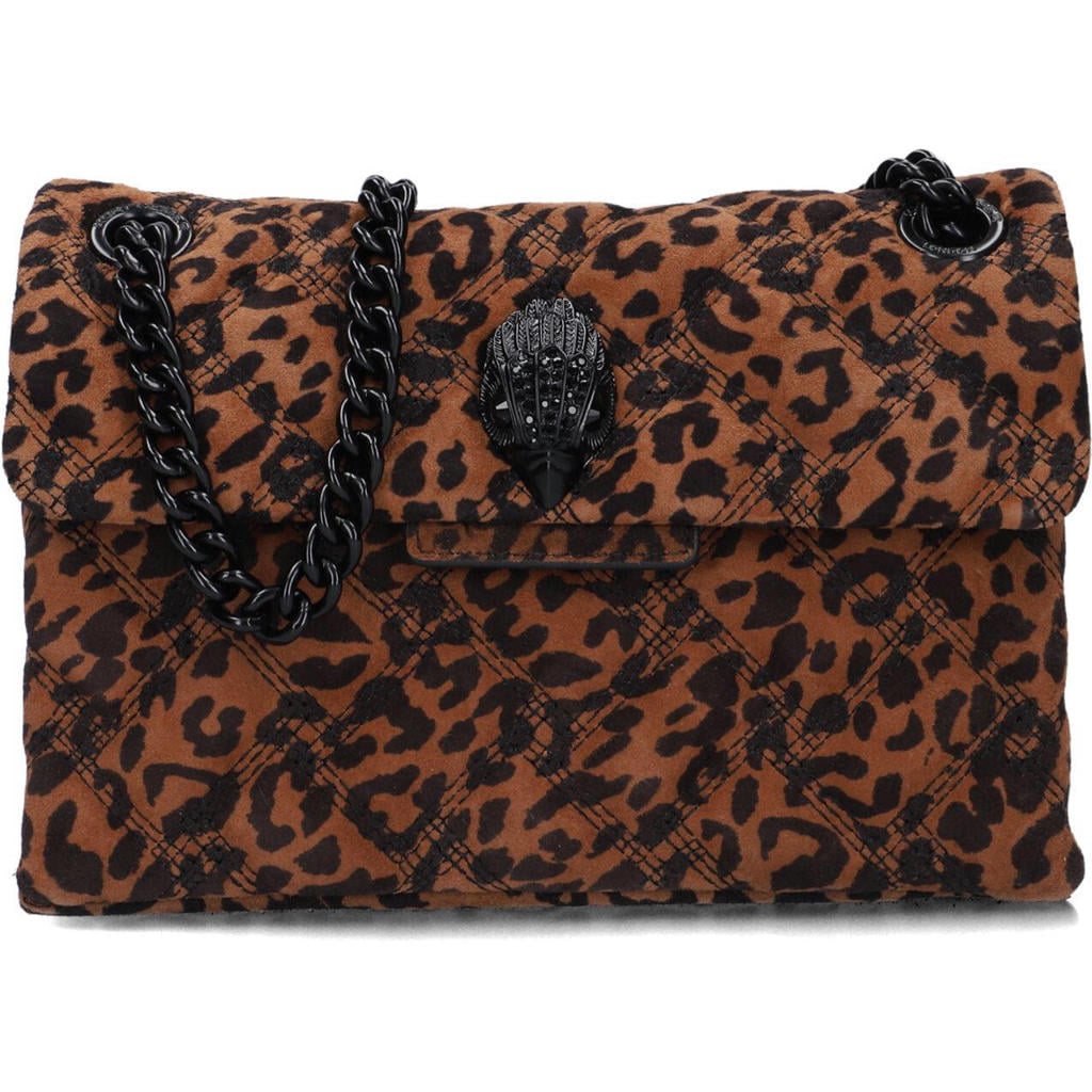 Kurt Geiger Schoudertassen Leather Mini Kensington Bruin - One size