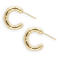 Notre-V Sieraden Earrings Small Goudkleurig - One size