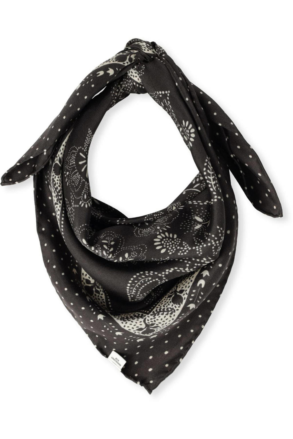 BECKSÖNDERGAARD Sjaals Dotted Flora Sia Scarf Bruin - One size