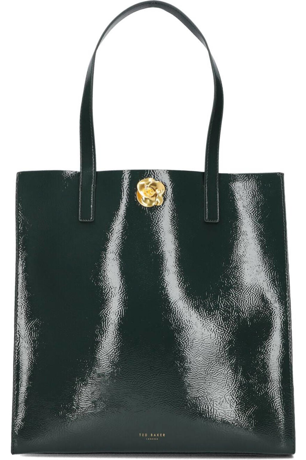 Ted Baker Shoppers Rosenni Donkergroen - One size