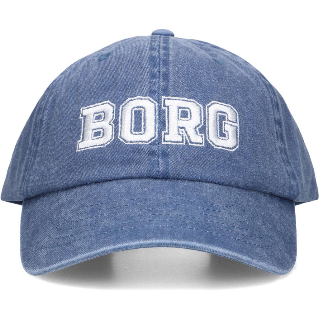 Björn Borg Petten Borg Washed Signature Cap Blauw - One size