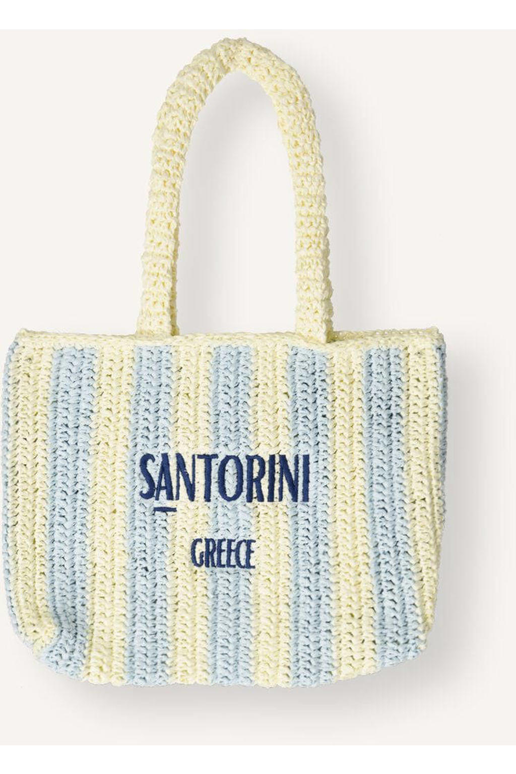Notre-V Schoudertassen Santorini Greece Blauw