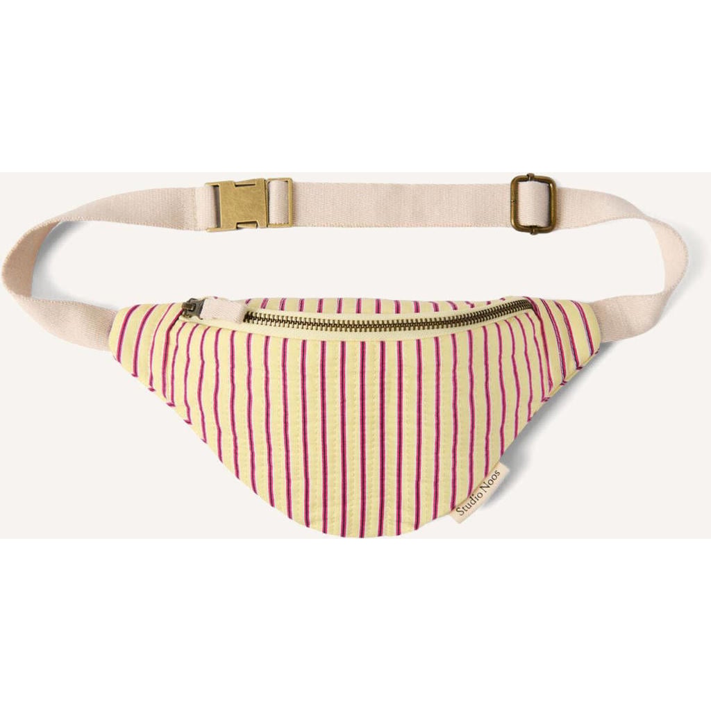 Studio Noos Heuptassen Poplin Mini Fanny Pack Geel
