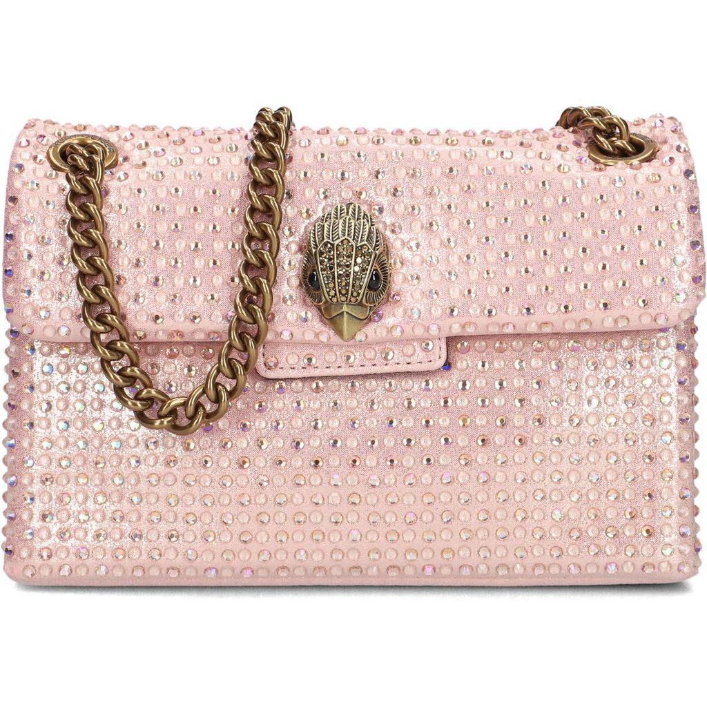 Kurt Geiger Schoudertassen Fabric Mini Kensington Lichtroze - One size