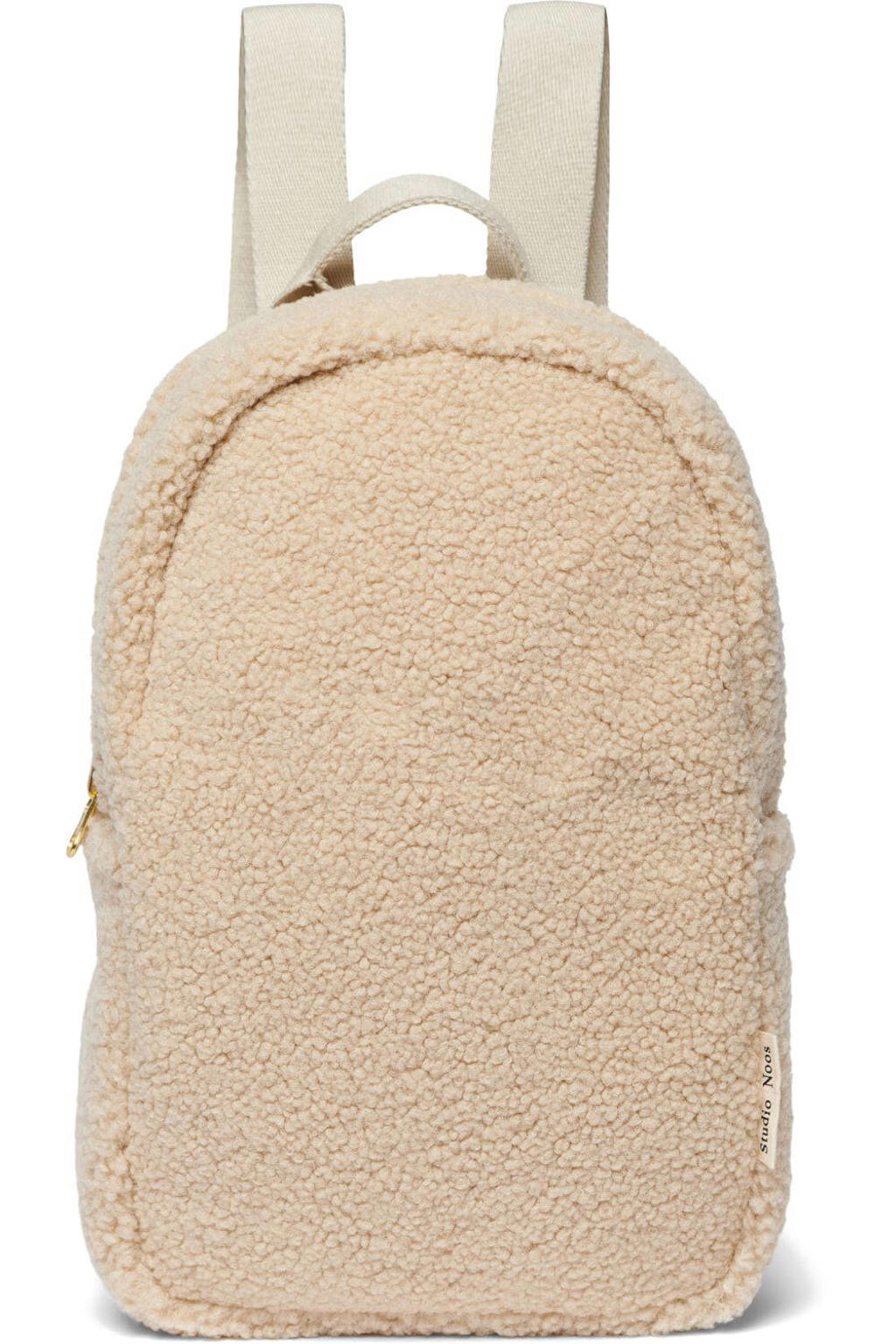 Studio Noos Rugtassen Teddy Midi Backpack Beige - One size
