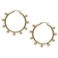 Notre-V Sieraden Earring#3 Goudkleurig - One size