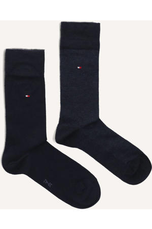 Sokken Th Men Sock 2p Birdseye Blauw