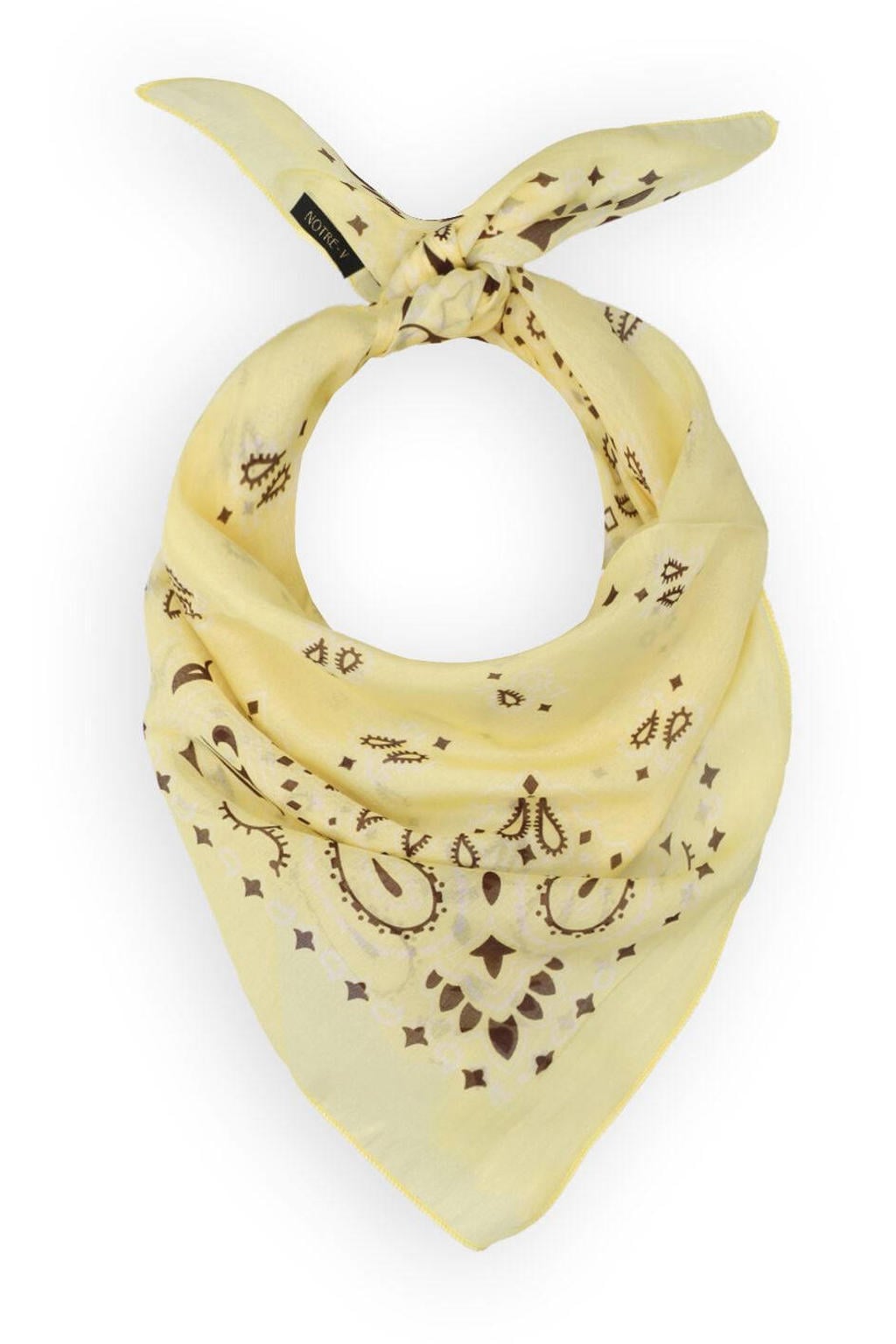 Notre-V Sjaals Astrid Large Geel - One size