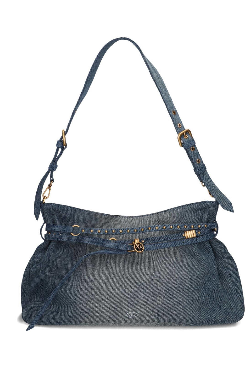Pinko Schoudertassen Belt Bag Big Denim Blauw - One size
