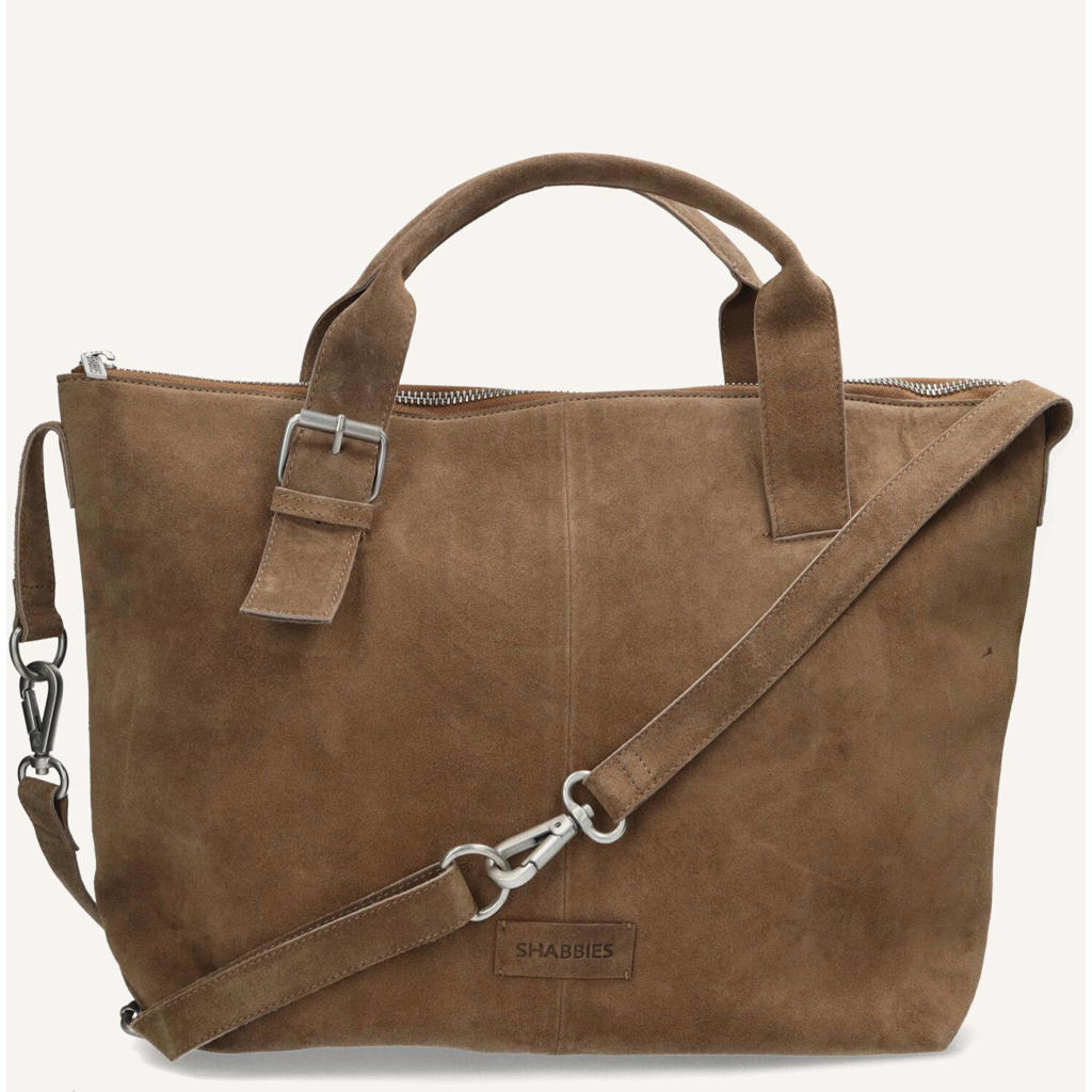Shabbies Amsterdam Laptoptassen Essie Laptop Handbag Bruin