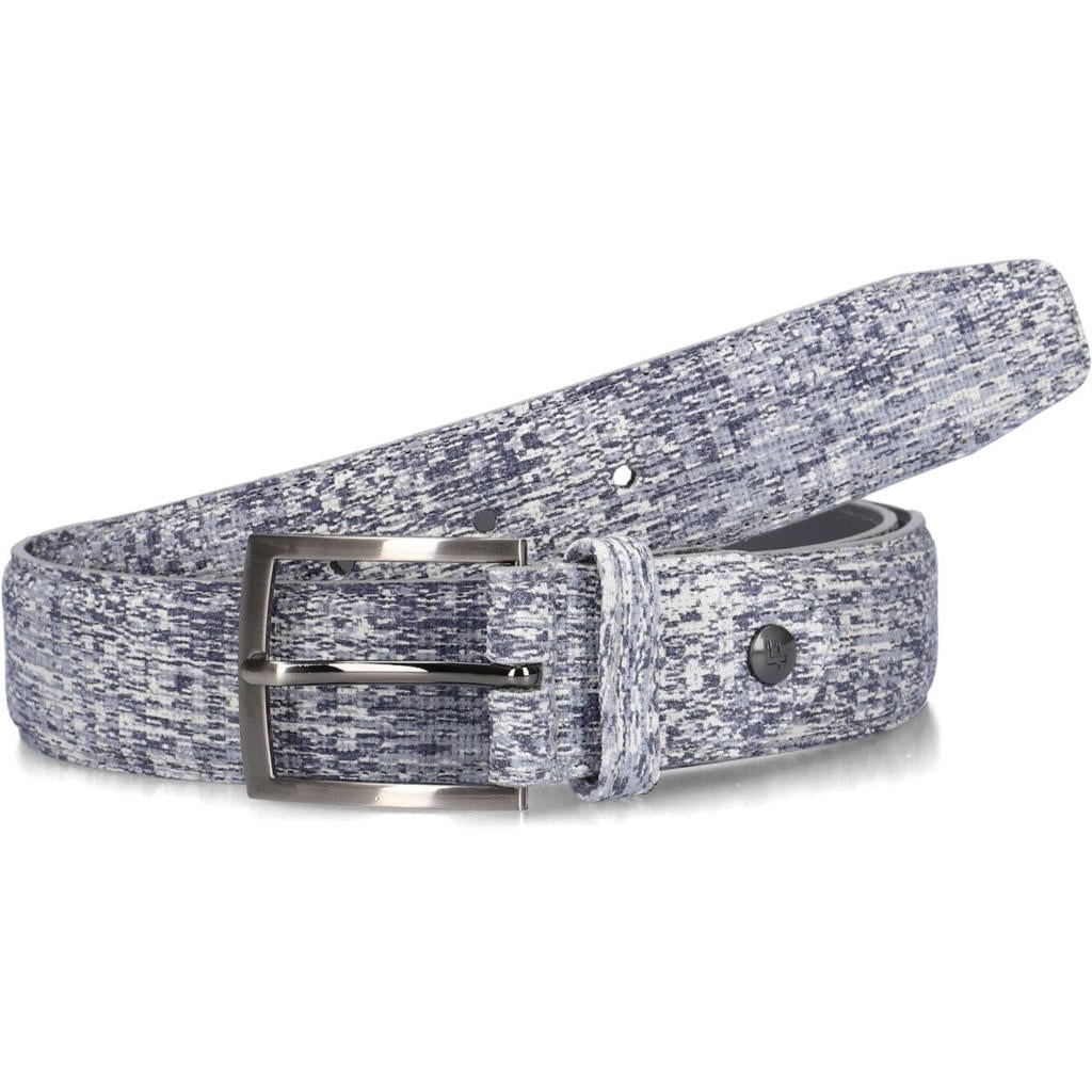Floris van Bommel Riemen Cfm-10095 De Belter Blauw
