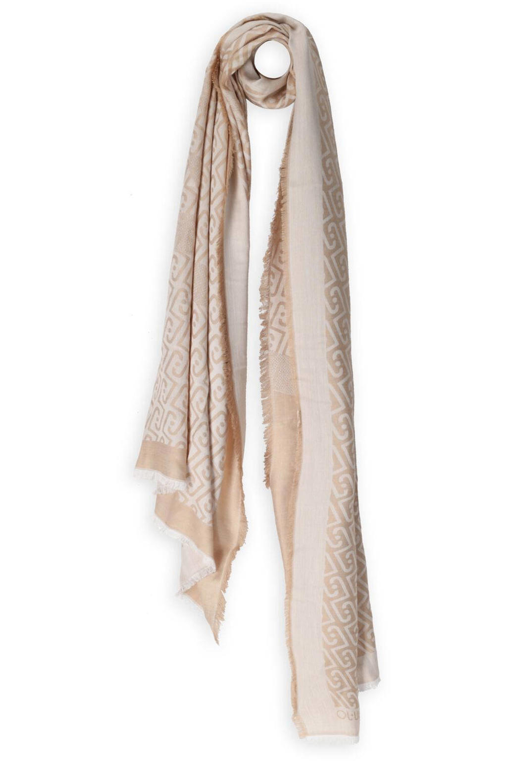 Liu Jo Sjaals Logo - Scarf Beige - One size