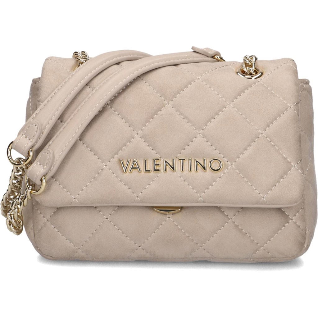 Valentino Bags Crossbodytassen Ocarina Suede Beige - One size