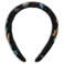 BECKSÖNDERGAARD Haaraccessoires Fairygard Wide Beaded Hairbrace Zwart - One size