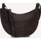 Notre-V Schoudertassen Daisy Suede Grain Bruin