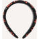 BECKSÖNDERGAARD Haaraccessoires Brombeere Slim Beaded Hairbrace Zwart