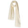 GUESS Sjaals Knitted Scarf 30x165 Creme - One size
