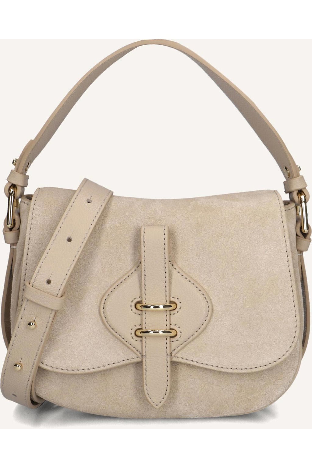 Coccinelle Crossbodytassen Mavery Suede Beige