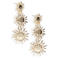 Notre-V Sieraden Earrings Sun Goudkleurig - One size