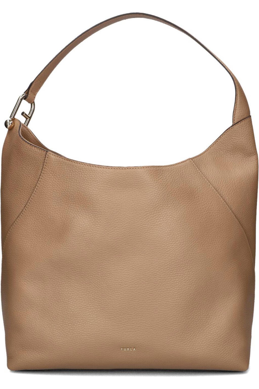 Furla Schoudertassen Lara L Hobo Camel - One size