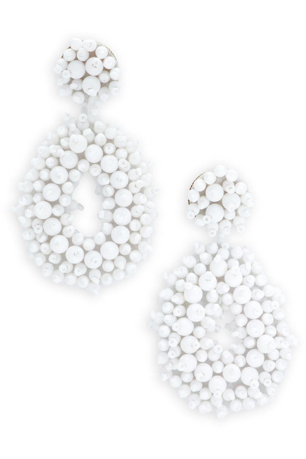 Notre-V Sieraden Earring Beats Wit - One size