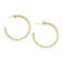 Notre-V Sieraden Earring Strass Goudkleurig - One size