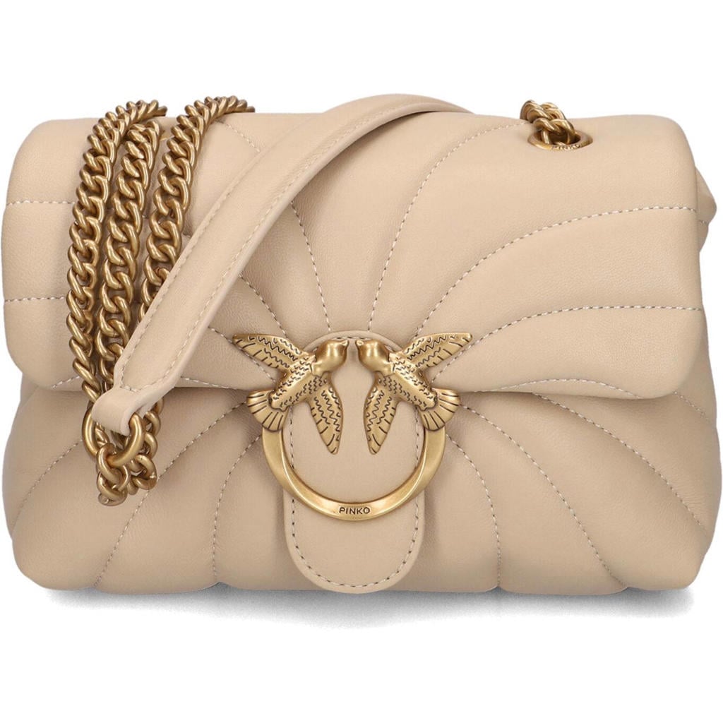 Pinko Schoudertassen Love Puff Mini Beige - One size