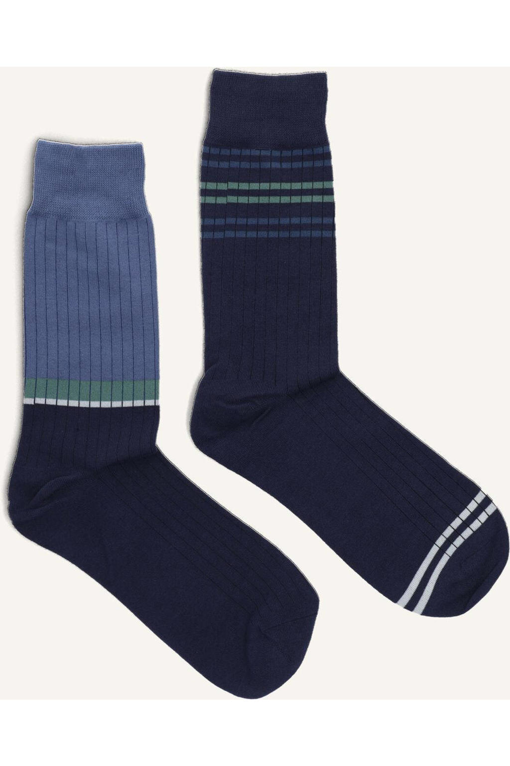 Marcmarcs Sokken Grant Cotton 2-pack Blauw