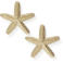 Notre-V Sieraden Earring Sea Star Goudkleurig - One size