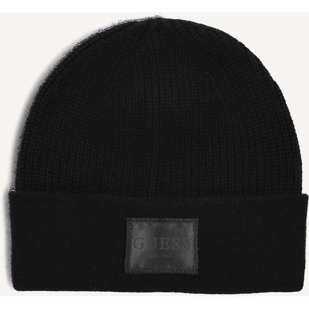 GUESS Mutsen Brenton Beanie Zwart