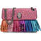 Kurt Geiger Schoudertassen Mini Kensington Fringe Multi - One size