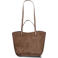 Notre-V Schoudertassen Martha Suede Taupe - One size
