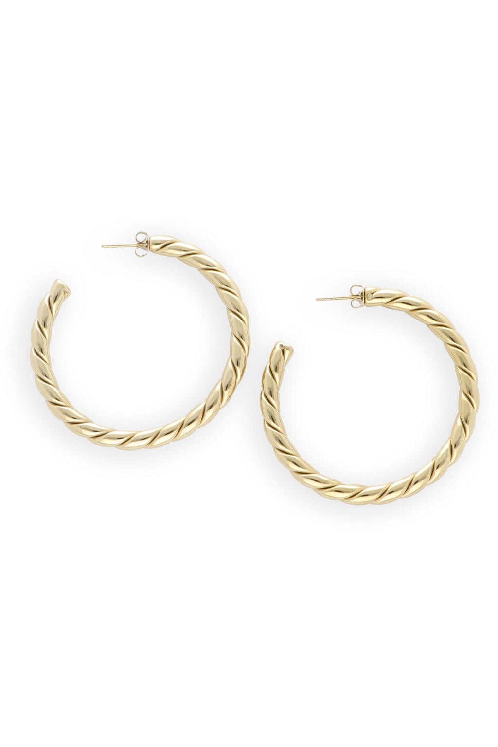 Notre-V Sieraden X Florine - Bailar Hoops Goudkleurig - One size