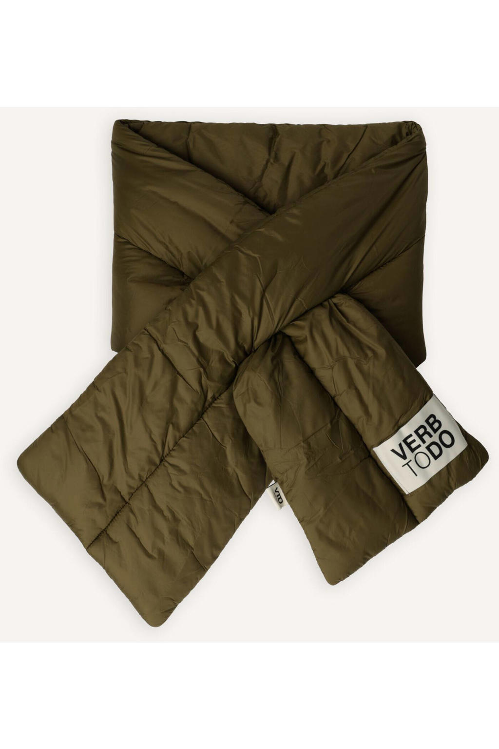 VTD Sjaals Puffer Green Groen